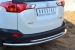 Toyota RAV 4 2013- Защита заднего бампера d63 (секции) d42 (дуга) TR4Z-001287